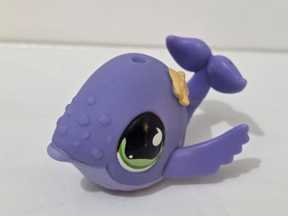 Hasbro Littlest Pet Shop #644 Purple Whale